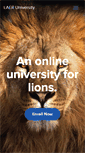 Mobile Screenshot of laeruniversity.com